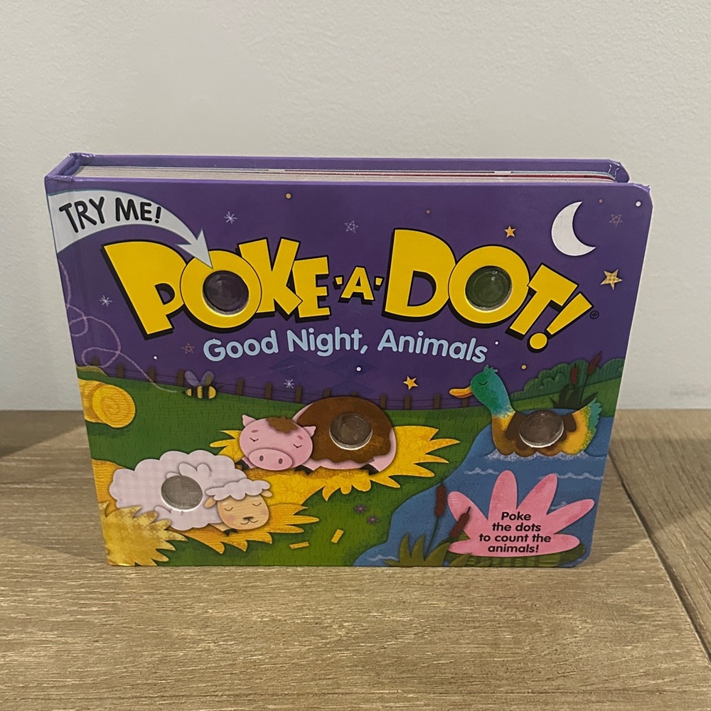 Set of 3 Melissa & Doug Poke-A-Dot Books - Picture 2 of 4